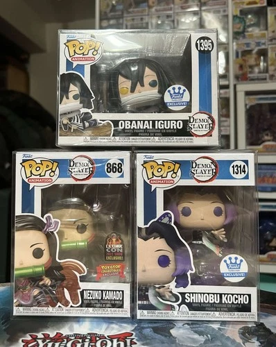 Obani Shinobu Nezuko Demon Slayer Funko Shop Exclusive Funko Pop Lot