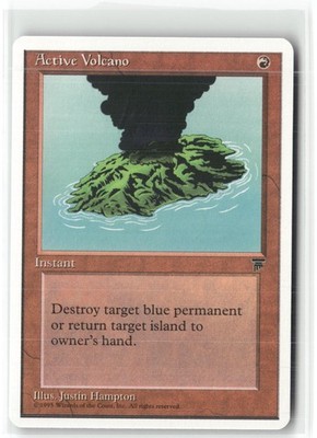 Active Volcano Chronicles Magic: The Gathering Common Lightly Played
