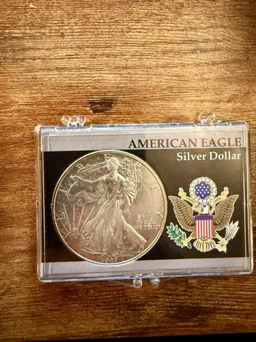 1997 American Silver Eagle Coin 1 oz US $1 Dollar Mint, Uncirculated