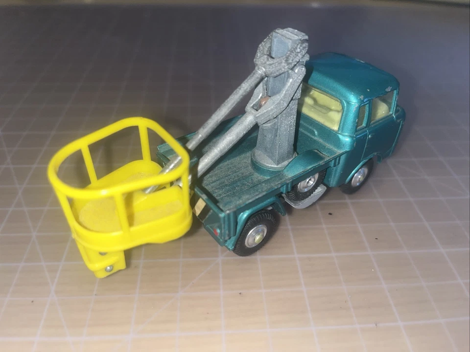 Carretilla elevadora hidráulica Corgi Toys FC-150 en Jeep #478 verde 1965-69 buen estado Foto 2 de 4
