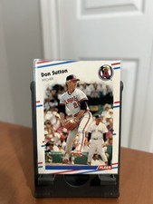 1988 Fleer Don Sutton Base Card #505 - California Angels