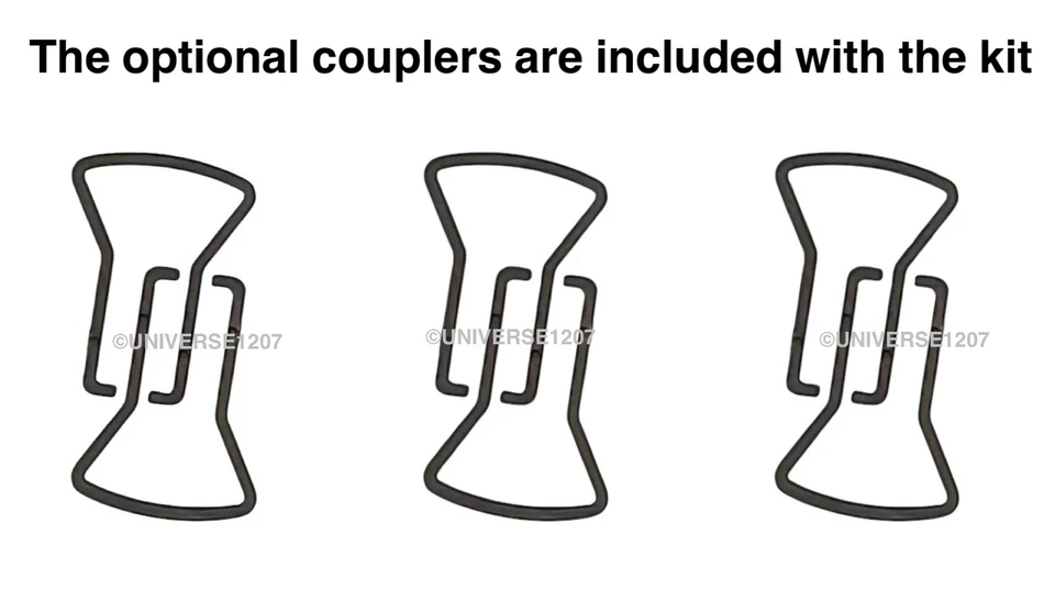 HOn30/HOe Scale Aru Logging Disconnect 6-Car Kit H0e Narrow Gauge Log Wagon - Image 3 of 4