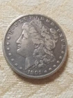 1901 MORGAN FINE SILVER DOLLAR - Circulated