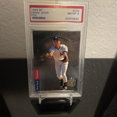 1993 Upper Deck SP - Premier Prospects Derek Jeter #279 (RC) PSA 8