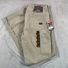 Ariat Workhorse Flame Resistant M4 Relaxed Boot Cut Cat2 Pants Men 38x38 Khaki