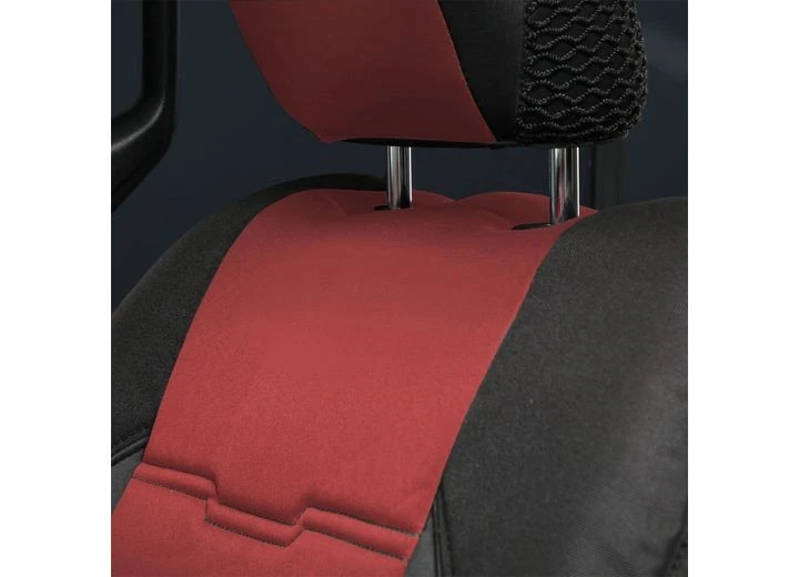 Smittybilt 577130 Neoprene Seat Cover Set Front/Rear - Red Gen 2 Foto 2 de 4