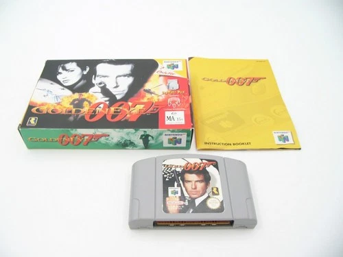 Boxed Nintendo 64 N64 Goldeneye 007 - Inc Manual - PAL /4
