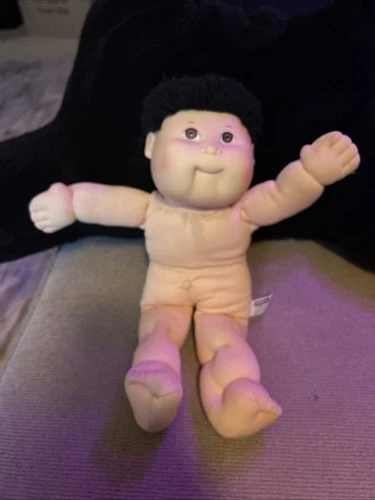 Cabbage Patch Kid 1990 Black Hair Brown Eyes Boy No Clothes