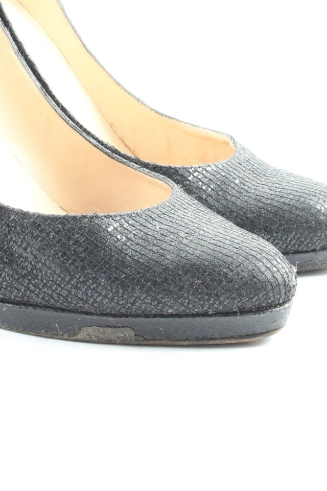 JIMMY CHOO Tacones altos Mujeres Tacones Talla EU 36.5 negro look casual - Imagen 3 de 4