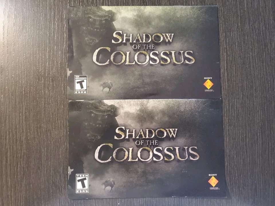 Shadow Of The Colossus (PS2) Black Label CIB Fr & Eng Manual Cd Little Scratches - Image 4 of 4