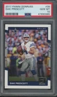 2017 Panini Donruss #39 Dak Prescott Gem Mint PSA 10