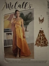 Misses Top & Skirt McCall's # R10919/M8152 Sz. 16-24 Summer Ready Cruise Trendy