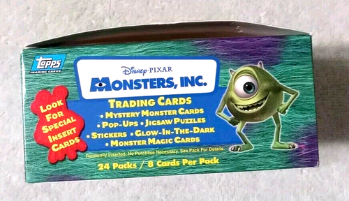 2001 Topps Disney Pixar Monsters Inc. Trading Cards Empty Box No Packs/No Cards - Picture 7 of 7