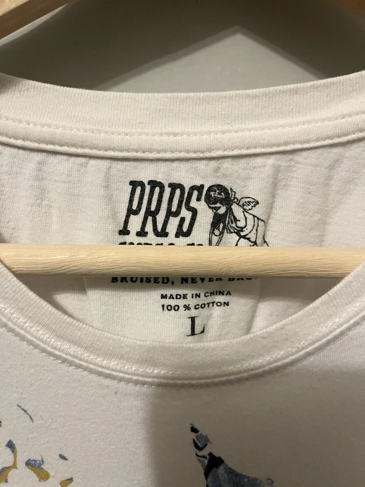 Camiseta gráfica prps products co, grande Foto 4 de 4