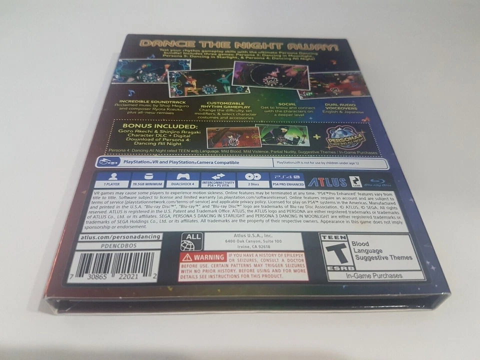 Persona Dancing Endless Night Collection [PS4] [PSVR PlayStation VR] [Complete] - Image 2 of 4