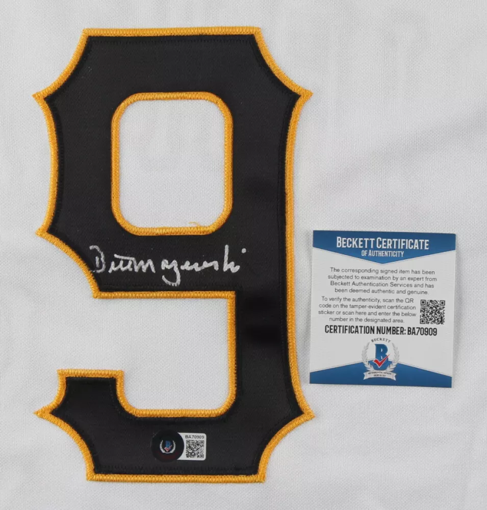 Bill Mazeroski Pittsburgh Pirates Fanatics Authentic Autographed Majestic Cooperstown Collection White Replica Jersey with Multiple Inscriptions