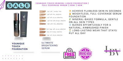 Younique TOUCH Serum + Foundation - Wählen Sie Ihre Farbe Neu in OVP SALE 45 % RABATT