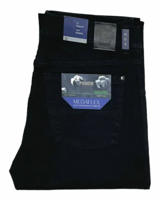 Pioneer Rando Megaflex Stretch Jeans Schwarz Dehnbar auch Übergröße + extra lang - Bild 1 von 4
