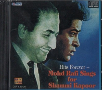 HITS FOREVER MOHD RAFI SINGS FOR SHAMMI KAPOOR - BOLLYWOOD / HINDI AUDIO CD. 