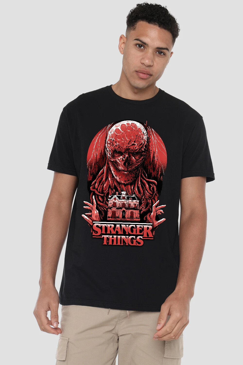 STRANGER THINGS VECNA HORROR - Mens T-Shirt S-2XL