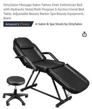 Chair / Table with Hydraulic Stool. Not Just A Table! New From Amazon. Spa.