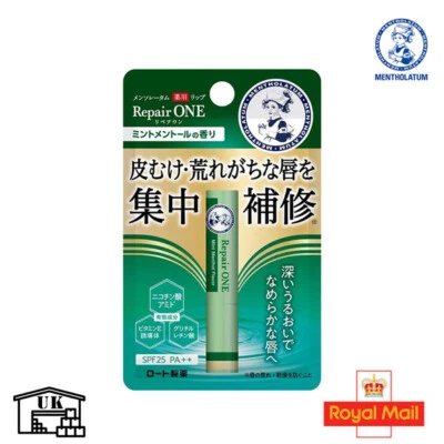Rohto Mentholatum Medicated Lip Repair ONE Mint Menthol Flavor 2.3g