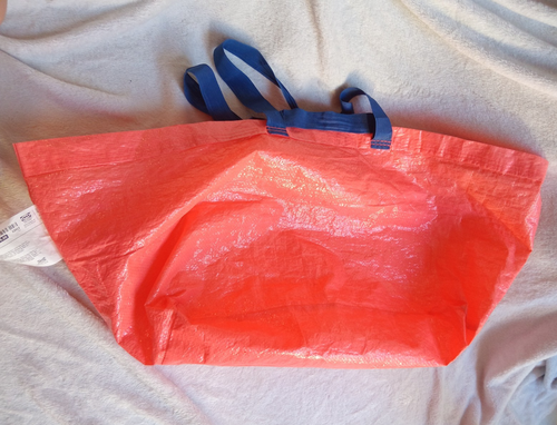 IKEA Pink Frakta Slukis LE Large Reusable Tote Bag Preowned Used | eBay