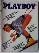 Playboy  2/1979  Die Mädchen vom Pornofilm, Claudia Hofmann, Marlon Brando