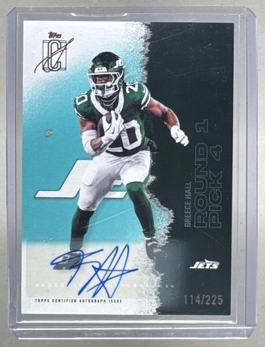 2025 Topps Signature Breece Hall Veteran Class Autographs (RAW)