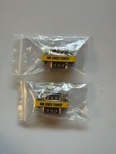 Two 15 pin VGA Male to Male Mini Coupler