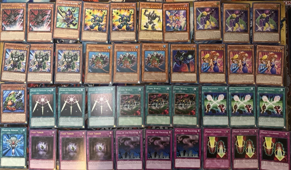 Yugioh Toon Deck + Bonus
