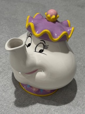 Disney Princess Mrs Potts Teapot Beauty And The Beast Ceramic Tea