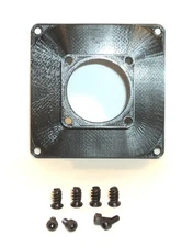 80mm to 40mm CENTERED OFFSET Computer Fan Adapter Converter Panel Hose Mount