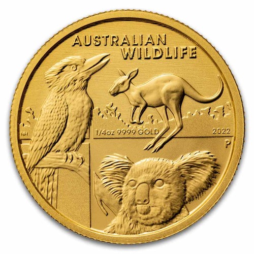2022 Australia 1/4 Gold Australian Wildlife BU