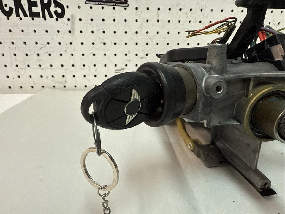 2002-2008 MINI COOPER STEERING COLUMN FLOOR SHIFT W/IGNITION SWITCH ASSEMBLY OEM - Image 2 of 4