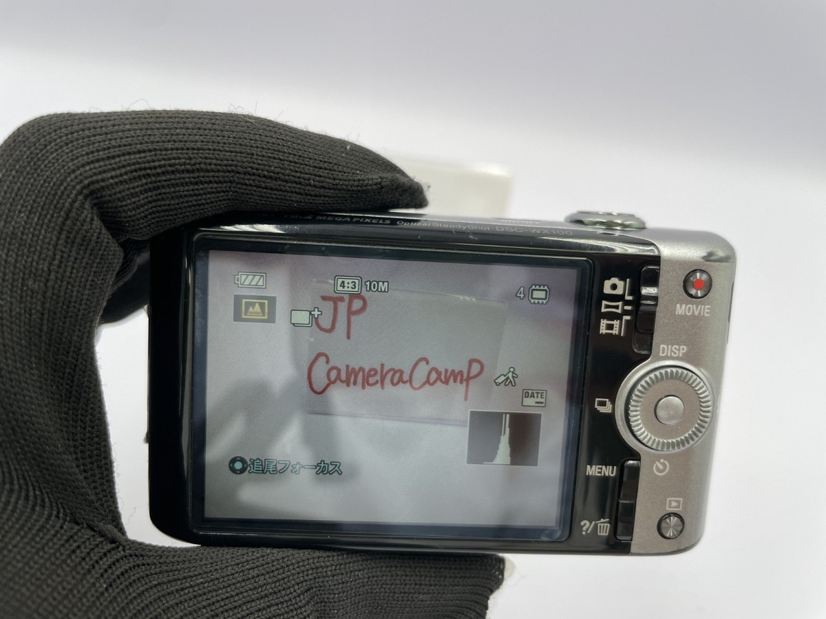 Excellent SONY Cyber-shot DSC-WX100 silver Japanese only
