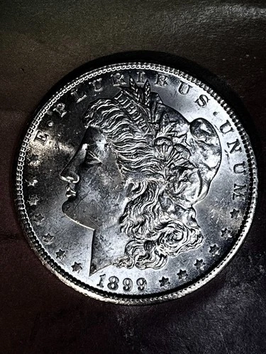 1899 O  Morgan Dollar  BEAUTIFUL,  WHITE BLAZER GEM  BU START $.99