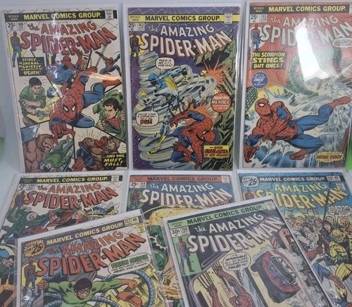 Amazing Spider-man #140 143 145 150 154 156 157 160 Lot of 8  VG-FN  3 KEYS!