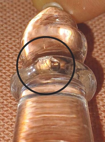 Imperial Crystal Glass Chess Replacement Pieces Clear and Frosted - 第 14/14 張圖片