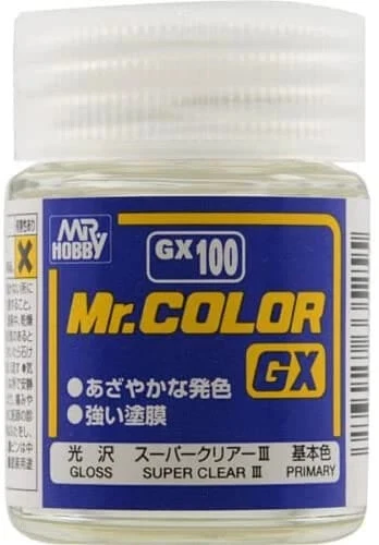 Mr. Hobby GX100 Mr. Color GX Super Clear III Gloss (18ml)