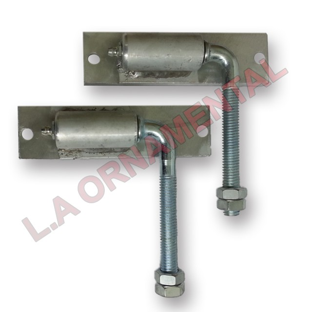 ALUMINUM 1/2" LARGE GARDEN GATE HINGE JBOLT SMALL DRIVEWAY GATE WOOD