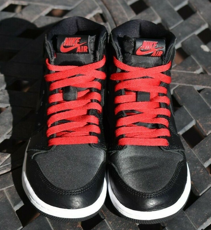 美品 ✨️ Nike Air Jordan 1 BLACK/GYM RED 27 air-jordan-1-mid-dq8426-061-