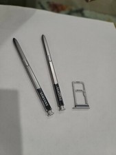 2 OEM Samsung Note 5,7,8,9,10,20 Replacement S-Pen NO BLUETOOTH  tray SILVER