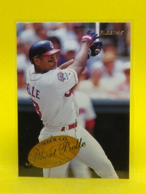 Albert Belle 1995 Fleer LUMBER CO. #2