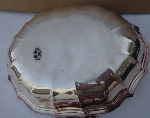 Dish Covered Divided Handled Chippendale International Silverplate 13x10x4” - Picture 4 of 8