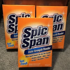 X3 Spic And Span All Purpose Cleaner Extra Strength Powder Sun Fresh 27oz