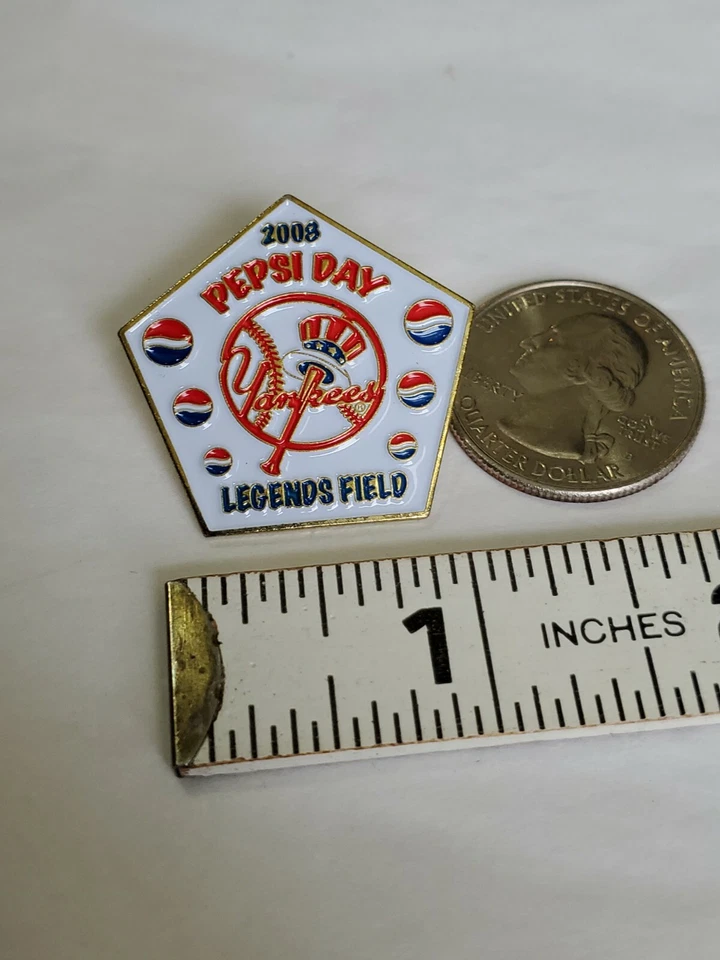 Yankees Legends Field Pepsi Day 2008 Souvenir Lapel Pin New York - Image 2 of 3