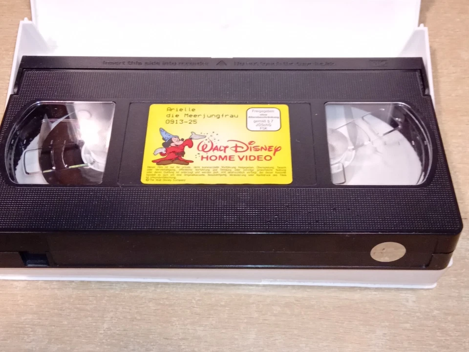 Walt Disney Meisterwerk Arielle VHS, Hologramm 0913/25 - Sammlerstück - Bild 4 von 4