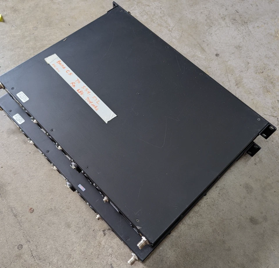 LOTE DE 2 TELEX RTS BTR-80N UHF Intercomunicador 2CH SOLO Estación Base Foto 4 de 4