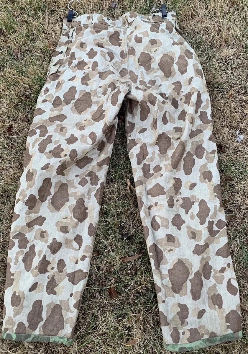Vintage WWII USMC US MARINE CORPS P 44 CAMO FROGSKIN Butt
